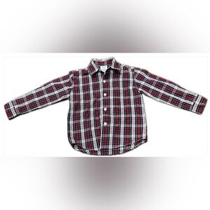 IZOD Toddler Plaid Button Down Shirt, Size 3T